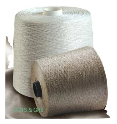 China JECATEX SUSTAINABLE 21S 30% 70% ORGANIC CANVAS VISCOSE TARGET FRENCH CANVAS, GOTS WHOLESALE CERTIFIED, VIABLE OCS WEAVING AND KNIT for sale