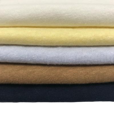 China ORGANIC JECATEX ORGANIC LINEN COTTON FARINA/N510-YJ 52% 48% BCI KNIT FABRIC, WHOLESALE SUSTAINABLE ECO-FRIENDLY GOTS OCS for sale