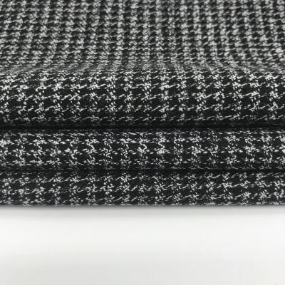 China JECATEX FIDELIS/20/56TFLC-ZS 65%Recycled Polyester 33% Viscose 2%elastan Sustainable Fabric Yarn Dyed Woven Check Wholesale for sale