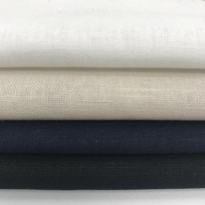 China Breathable JECA AVORIO/11A-ZS GRS Recycled Canvas Recycled Cotton Fabric Solid Piece Dyed Wholesale Woven European Linen for sale