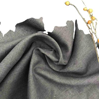 China Anti Pill Jeca JECA/1B-ZS GRS Recycled 100% Solid Linen Fabric Piece Dyed For Clothes Home Textiles Wholesale Woven European Linen for sale