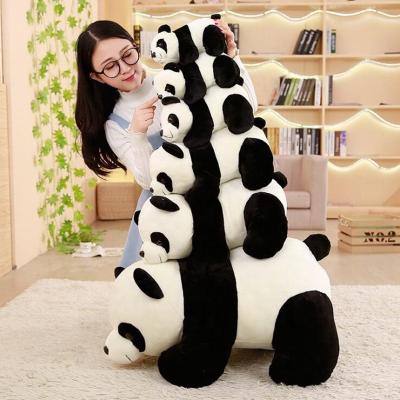 China 2022 New Arrival Of Cute Panda Plush Pillow Soft Juguete Gift For Kids for sale