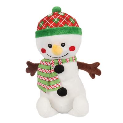 China Factory New Arrival Custom Cute Christmas Stuffed Snowman Plush Doll Gift For Kids Gifts for sale