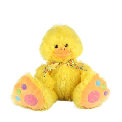 China Lovely Duck Plush Toy Custom Stuffed Stuffed Yellow Toy Easter Kids Gifts animal for sale