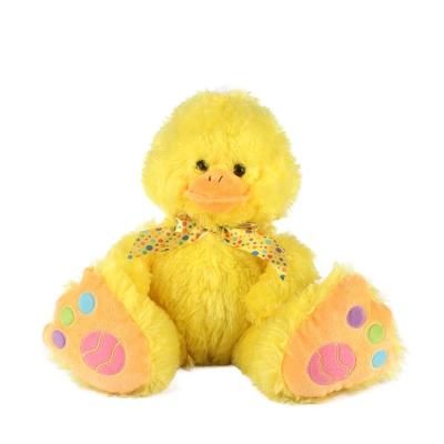 China High Quality Plush Stuffed Plush Easter Toy Yellow Duck Toy Kids Juguetes 2022 Gift for sale