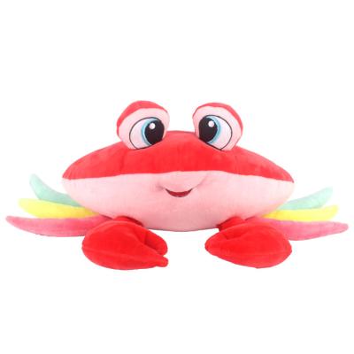 China Cute Plush Hot Sale Kids Gifts Crab Creative Plush Toy Doll Stuffed Sea Animal For Cushion Pillow for sale