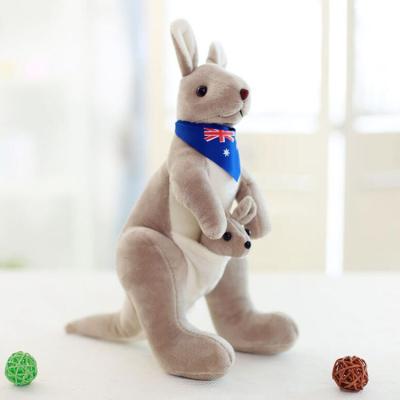 China New Australian Soft Plush Australia Kangaroo Custom Plush Toys for sale