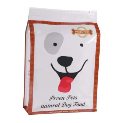 China Barrier Perfect Quality Printed 9 kg 15 kg Plastic PPPET AL Barrier Side Gusset Packaging Pouch Bag for Pet Food Rice Automatic Packing for sale