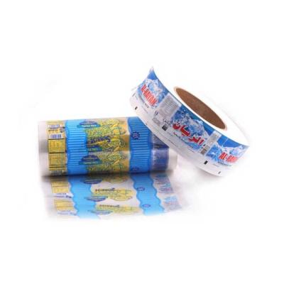 China Moisture Proof Good price Custom Print Automatic Packing Flexible Food Package Materials Roll Stock Plastic Sealing Film For Ice Cream for sale