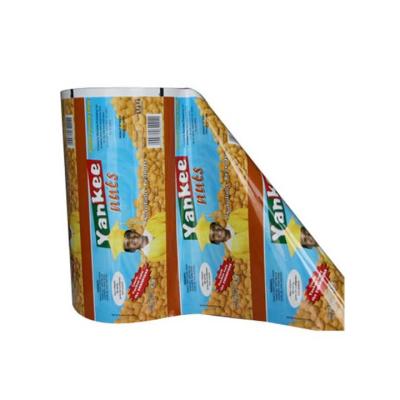 China Moisture Proof Good sale Custom Print Automatic Packing Flexible Food Package Materials Roll Stock Plastic Sealing Film For Ice Cream for sale