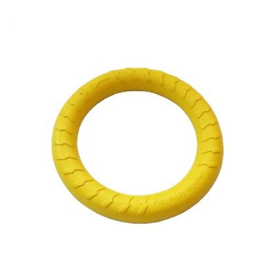 China EVA Dog Toys Ring Water Viable Floating Outdoor Fitness Flight Discs Pull Training Ring Effortlessly for sale