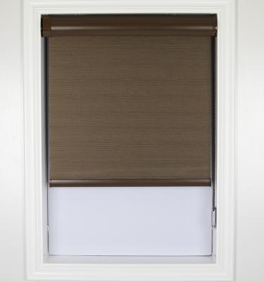 China Beautiful Translucent Triple Blinds Shangri-La Shades 50% Rate Shangri-La Roller Blind Shading Desk for sale