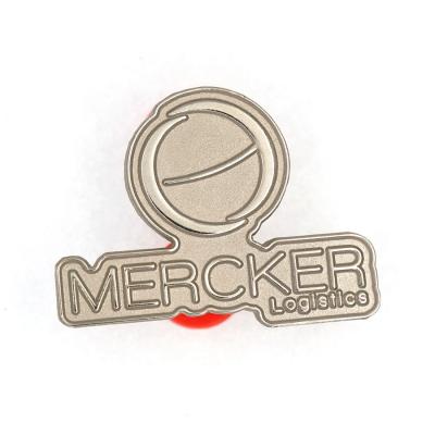 China Worldwide Lapel Pin Metal Pin Stainless Steel Custom Matte Nickel Badge Maker for sale