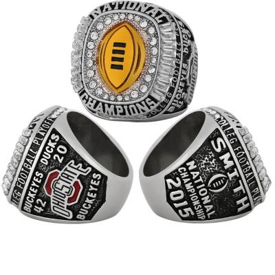 China 2015 USA NCAA Ohio State Buckeyes Championship Ring Jewelry Rings American Football Ring for sale