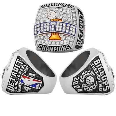 China 2004 NBA Detroit Pistons USA Basketball Ring BILLUPS Championship Ring Metal Ring For Men for sale