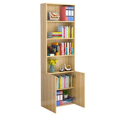 China Small bookshelf shorts (the other) style floor shelf small rack storage shelf small adjustable Nordic simple narrow minimalist student bedroom for sale