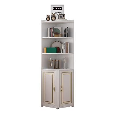 China (Other)Adjustable Side Cabinet Living Room Bedroom Storage Corner Cabinet Corner Cabinet Triangle Storage Rack Tower for sale