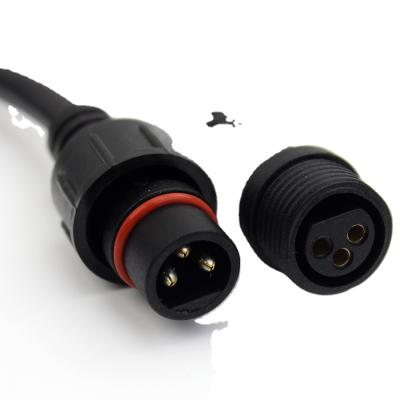 China Waterproof Automotive Pole Connector Cable Connector 2 Battery Plugs Charging Connector for sale