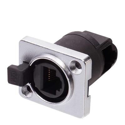 China Lowest Price IP68 Automotive Waterproof Coupler Led Display RJ45 Waterproof Quick Connector for sale