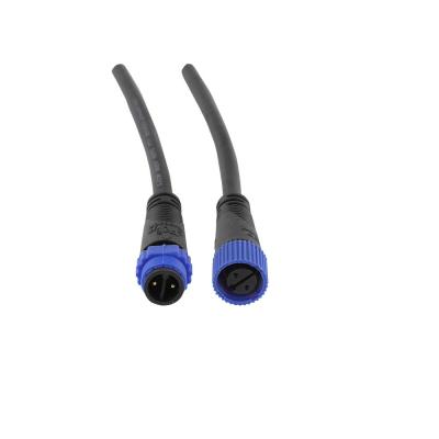 China Automotive Led Outdoor Power Male Female Waterproof Wiring Connector M15 For Led Cable 2 Pin 3 for sale