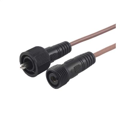 China Waterproof IP67 Automotive 2 Pole Male Female Wire Connector Cable For Led Lighting for sale