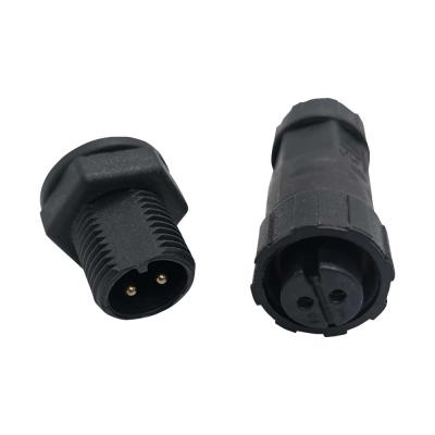 China Automotive Waterproof Front Panel Mount Connector 5pin Screw M12 IP67 Female Feedthrough for sale