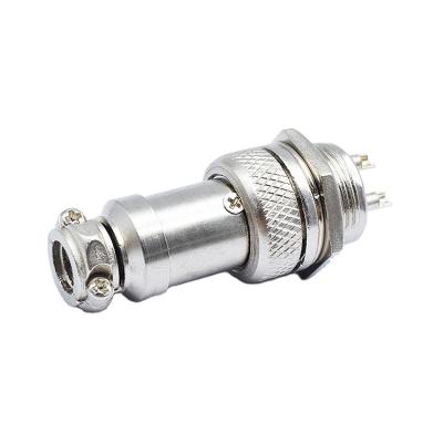 China High Quality GX16 4 Pin Male Connector GX16 4 Pin Aviation Connector Cable Automotive Aviation Plug Male and Female for sale