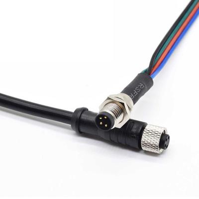 China IP67 Automotive Cable M8 2pin 3pin Power Sensor Male Female Connector for sale