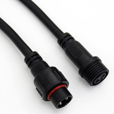 China audio & Video 2021 new design ip68 2pin 3pin outdoor waterproof connector dc connector for sale