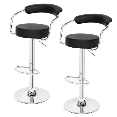 China Wholesale Modern PU Bar Stools Bar Chair Metal Bar Chair Luxury for sale