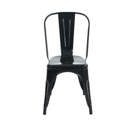 China Dining Chair Modern Simple Industrial Restaurant Cafe Metal Frame Chair Bistros for sale