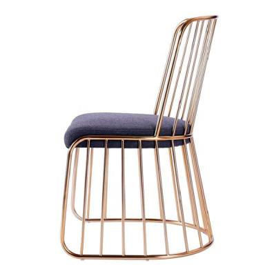 China Durable Restaurant Banquet Furniture Living Room Luxury Metal Chair for sale