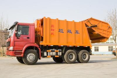 China Bequemes Howo-Abfall-Verdichtungsgerät-LKW-/Hygiene-Müllwagen-Modell Qdz5250zysa zu verkaufen