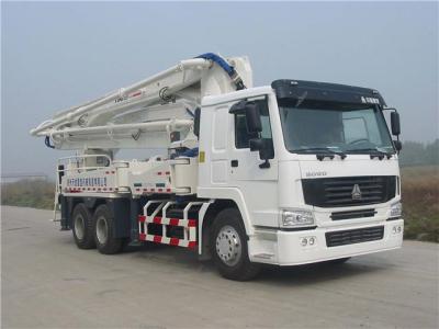 China 39 M3 - 125m ³ gab Betonpumpe-LKW mit 4 Abschnitt-Armen HDT5291THB-39/4 aus zu verkaufen