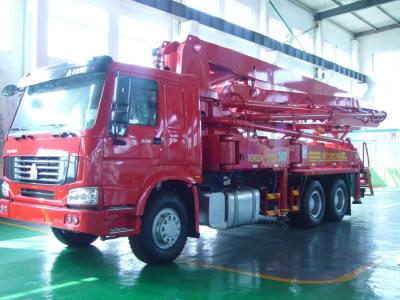 Cina 125M3 / Camion della pompa per calcestruzzo di H 21m con con grande portata e piccola oscillazione in vendita