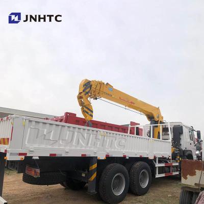 China HOWO 8 ton 12 ton telescopische boom truck kraan truck gemonteerde kraan hydraulische mobiele vrachtwagen kraan China Factory For Sale Te koop