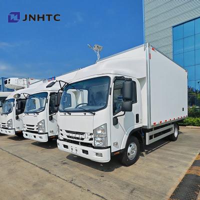 China ISUZU 10 Tonnen Nutzlast 4x2 6x4 Box Van Cargo Truck mit Motor 205 PS 240 PS zu verkaufen