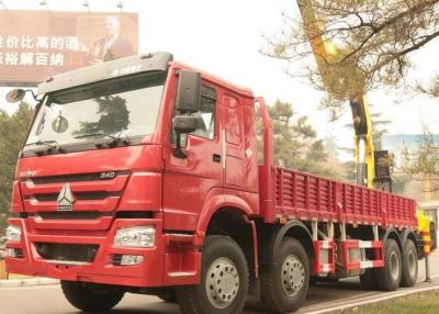 Cina Il camion di SINOTRUK HOWO ha montato la gru/la gru a braccio girevole montata camion per costruzione in vendita