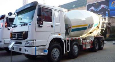 China van de de Concrete Mixervrachtwagen van 16cbm 8x4 Sinotruk HOWO ging CCC van de Kleuren 20-60 Ton Rode Witte over Te koop