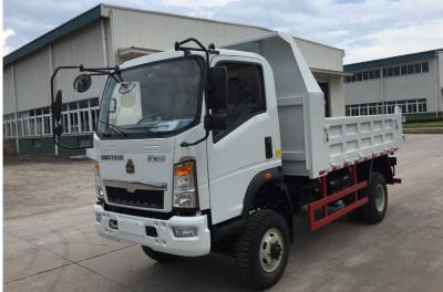 Chine marque moyenne du camion à benne basculante de Sinotruk de l'euro 2 de 8Ton 4x4 ZZ1047E2815B180 Homan à vendre