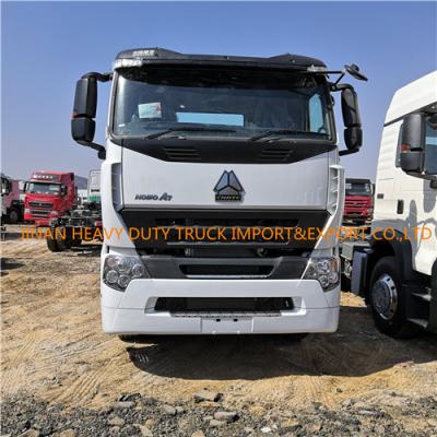 China Witte Sinotruk Howo A7 Semi Truck Mover 6x4 Prime Mover International Tractor Truck Te koop