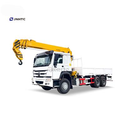 China O caminhão telescópico de Sinotruk Howo 6x4 10 montou o guindaste de Crane Straight Arm Cargo Truck à venda