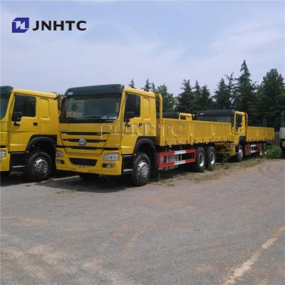 China Flachbettschwergut-LKW 6X4 371HP mit Seitenwand zu verkaufen