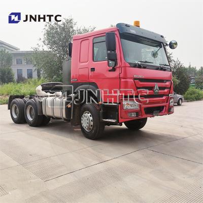 China Benutzter Traktor-Kopf-Anhänger 95 Km/h 30 Tonnen 6x6 benutzte Howo-Traktor-LKW-Anhänger-Kopf zu verkaufen