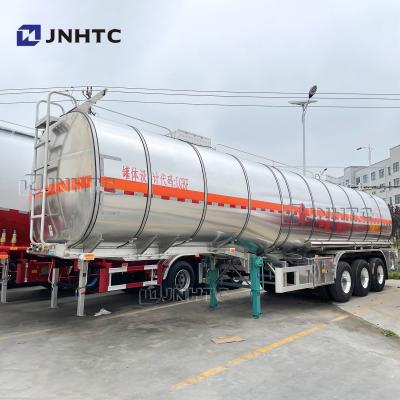 China 3 Achse 45000 50000 Liter Edelstahl-Milchtankwagen-Wasser-Öltank-halb LKW-Anhänger- zu verkaufen