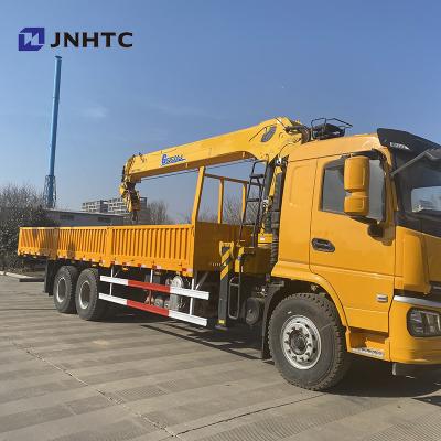 China 6x4 gerader Arm Crane Cargo Truck Mounted Shacman H3000 F3000 X3000 zu verkaufen