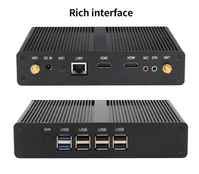 China Factory X86 educational pfsense J1900 cloud barebone mini pc window s10 for sale