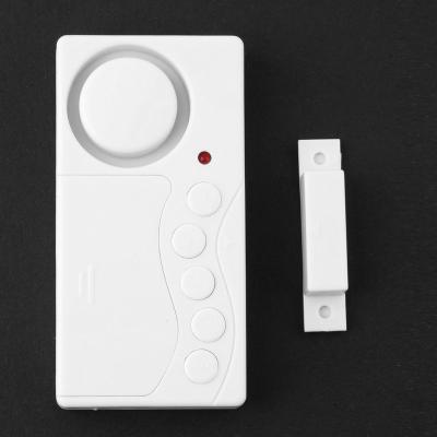 China Tamper Alarm 105dB Wireless Alarm Sensor Magnetic Motion Door Burglar Home Guarding Entry Ring Window Security Alarm with LED for sale