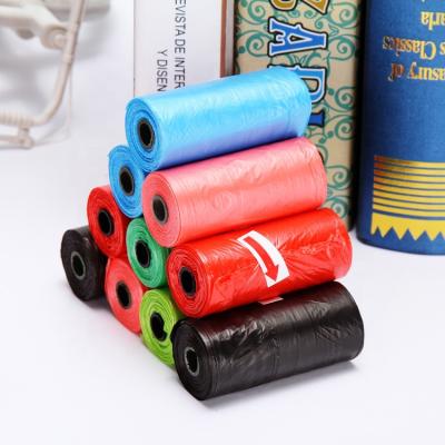 China Wholesale Sustainable Dog Pet Clean Plastic Bag Multicolor Pet Poop Bags for sale