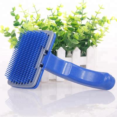 China New Viable Automatic Pet Hair Remover Brush Pet Grooming Comb Cat Brush for sale